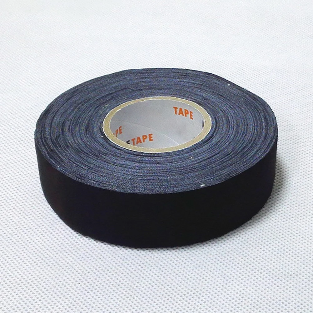 

2 Pcs 25M Hockey Stick Tape Sticky Tape Anti-slip Sports Waterproof Tape Hockey Stick Wrapper for Practice Sports Use (Black)
