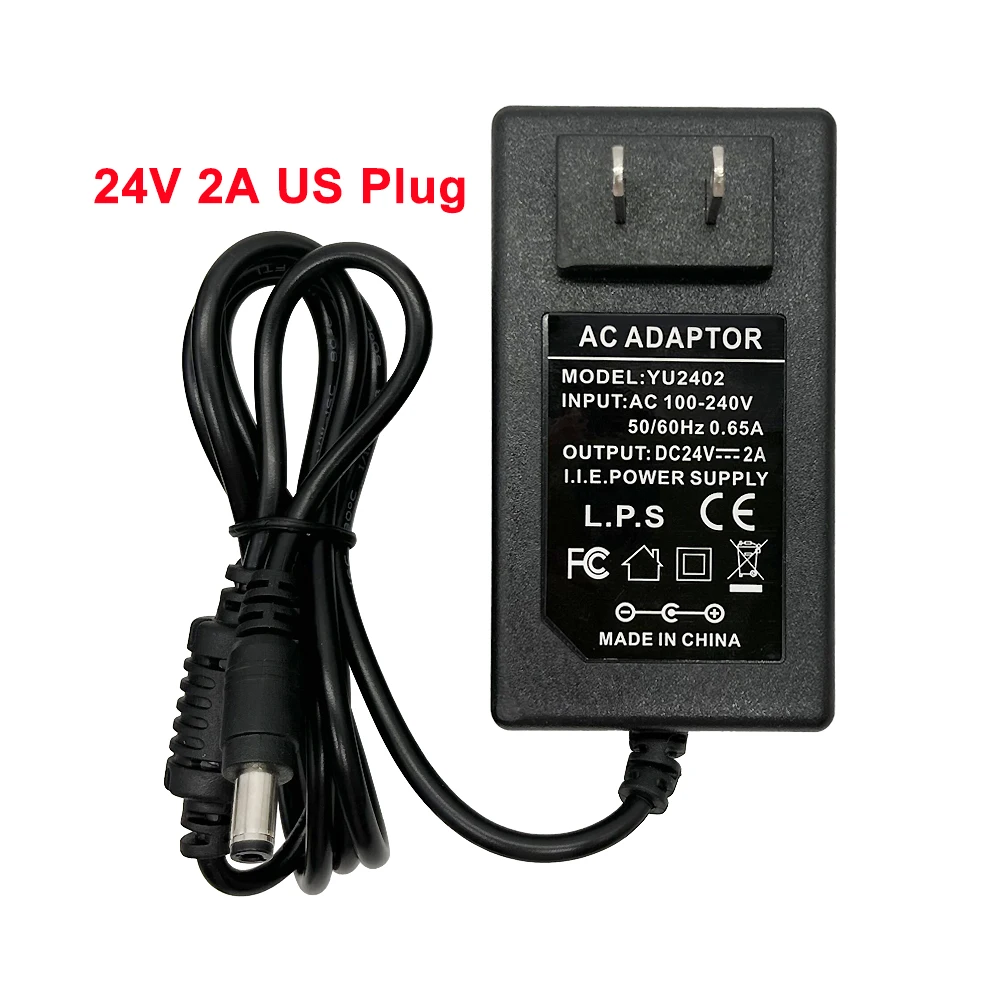 Adaptador de fuente de alimentación láser TREE 12V 24V para módulo láser 20W 30W 40W 80W cabezal de grabador bomba de aire accesorios de