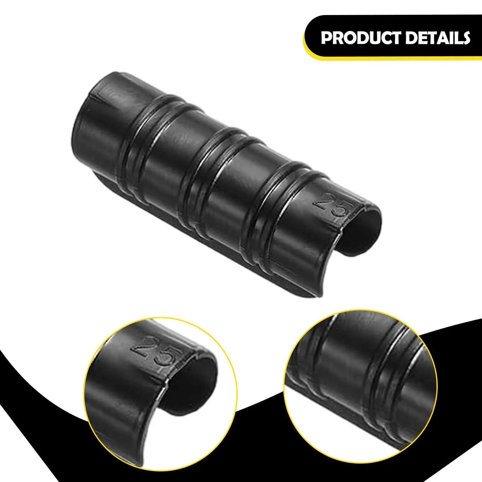 Greenhouse Frame Pipe Tubes Weatherproof Clips Plant Cover Holders for Garden Tunnel Mesh Greenhouses with Frame