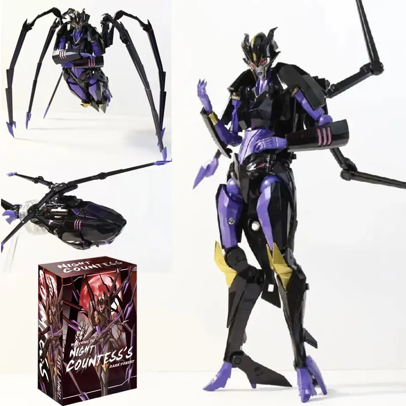 

APC Transformation Toys Jack Black Widow Вертолет «Три изменения» Spider Spirit