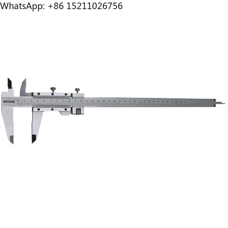 

SHAHE 0-300mm High Accuracy Vernier Caliper Stainless Steel Dial Caliper Micrometer Gauge