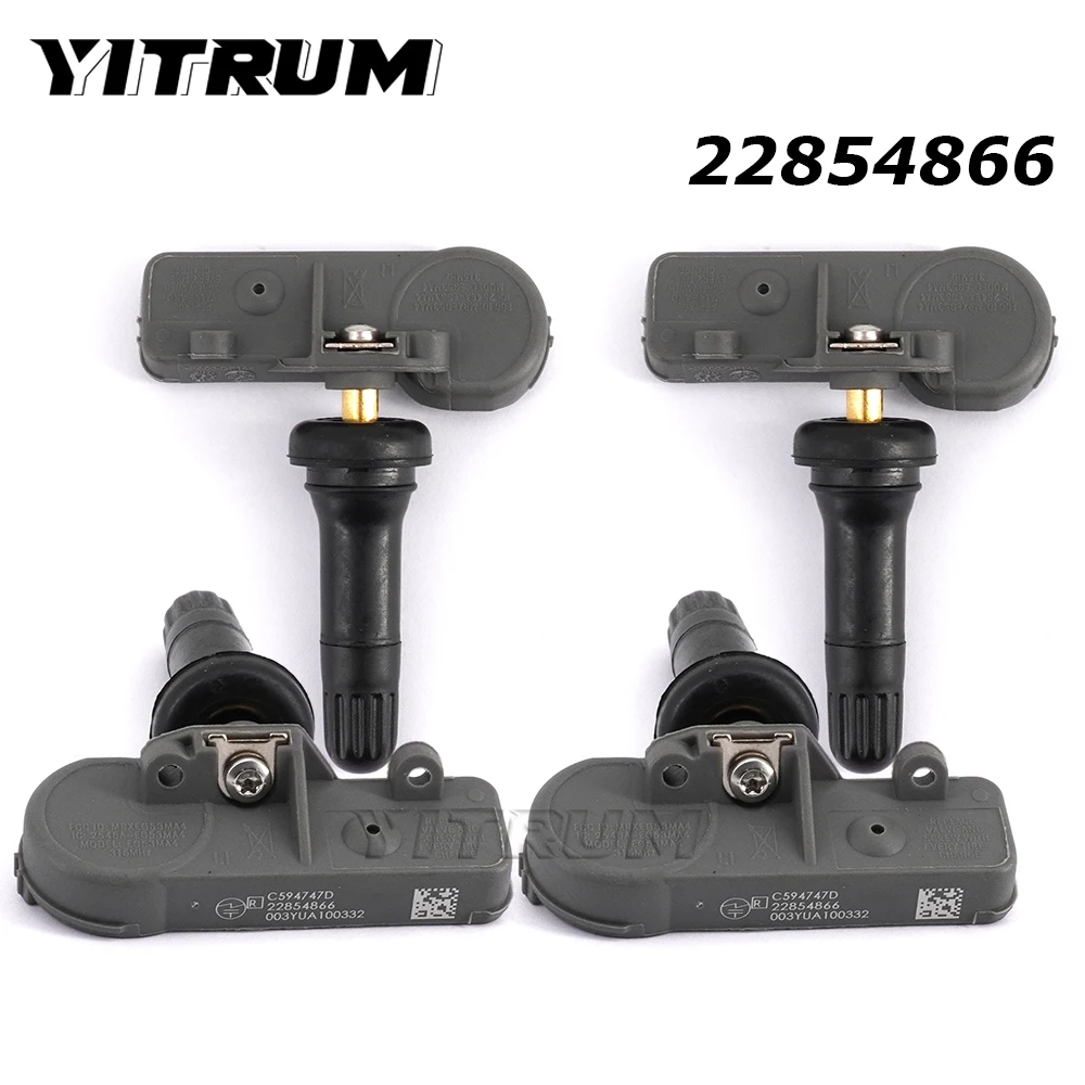 

YITRUM 22854866 For Buick Lucerne Cadillac CTS Chevrolet Suburban Aveo Monte Carlo Malibu GMC Acadia TPMS Sensor 20922900 315MHz