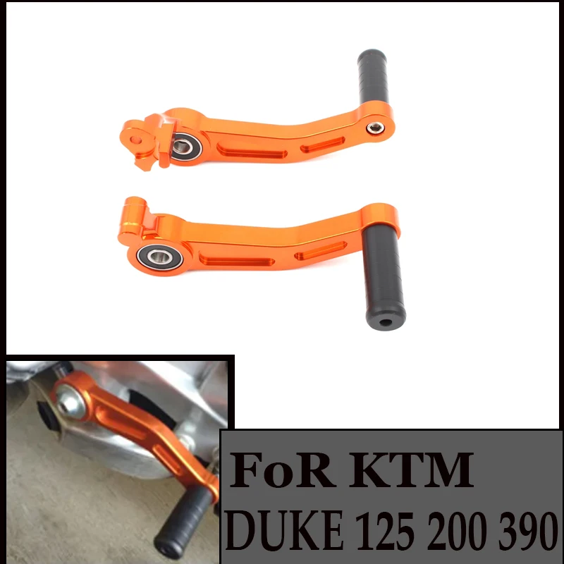 For KTM DUKE 390 2013-2016 KTM RC125/RC200/RC390 2014-2016 Orange Brake Clutch Gear Pedal Lever CNC Aluminium Motorcycle