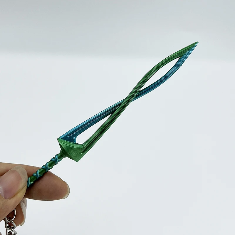 12cm Fierce Deity Sword Link LoZ Breath of the Wild Tears of the Kingdom Japan Game Peripherals Metal Weapon Model Keychain Toys