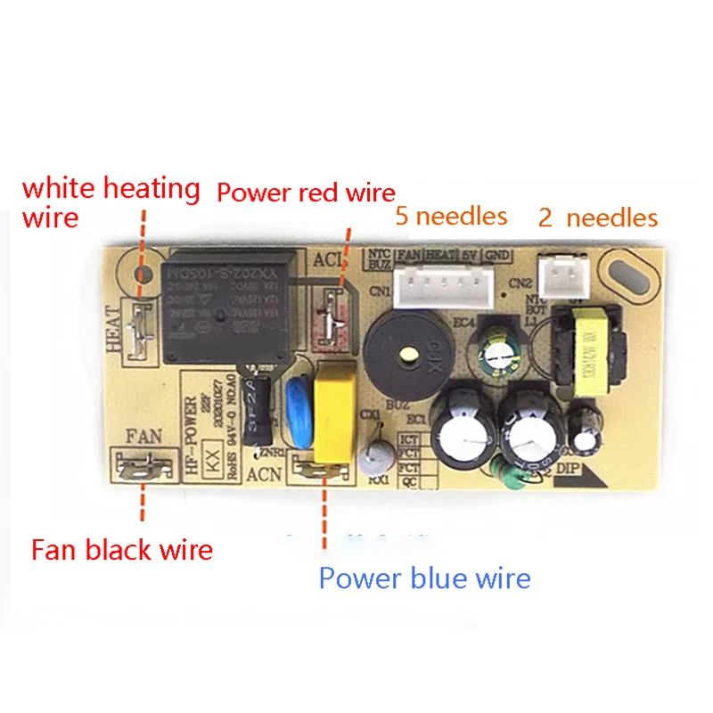 Air Fryer Accessories Power Board Motherboard Circuit Board Parts Compatible with KD50D825 KD60D818 Models