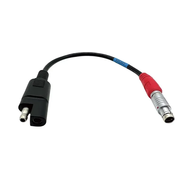 2pcs New A00302 Power Cable For GPS HiPer Lite Wired 2 to 5 Pin SAE Flat Connector GA GB GR-3 GR5 GB-500 GB1000