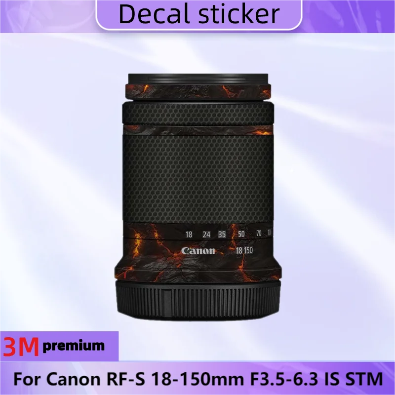 

For Canon RF-S 18-150mm F3.5-6.3 IS STM Lens Sticker Protective Skin Decal Film Anti-Scratch Protector Coat RF18-150 3.5-6.3