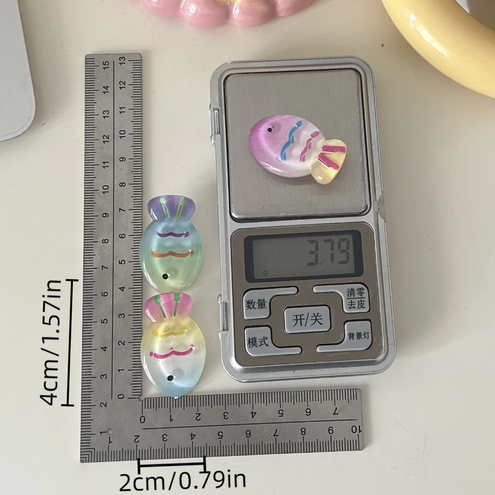 Головные уборы, пластиковая детская заколка, желейная заколка ярких цветов, мультяшная заколка для волос, красочная девчачья заколка тайяки, боковой зажим для девочек