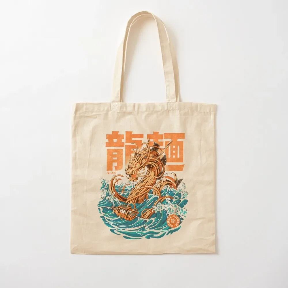 

Great Ramen Dragon off Kanagawa Tote Bag shopper bag woman personalized tote Cloth bags Tote Bag