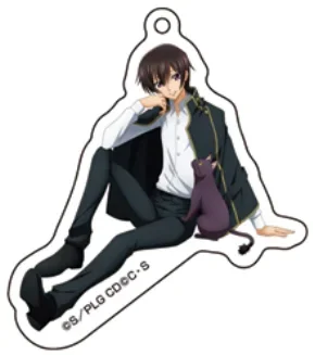 Anime Kurugi Suzaku Lamperouge Ridder Van Zeven Figuur Pop Acryl Stand Model Plaat Sleutelhanger Speelgoed Cadeau