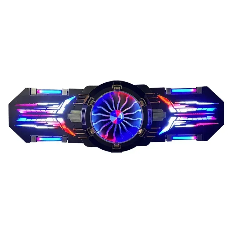 

Three-dimensional background wall ambient light bar restaurant party room rotating fan turbine decoration customization Hot sale