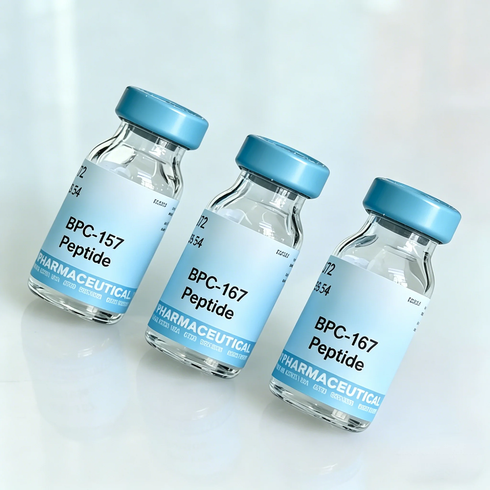 Waterproof Vinyl Cosmetic Bottle Stickers,High Quality Labels for 3ml 5ml 10ml Peptide Powder Vials
