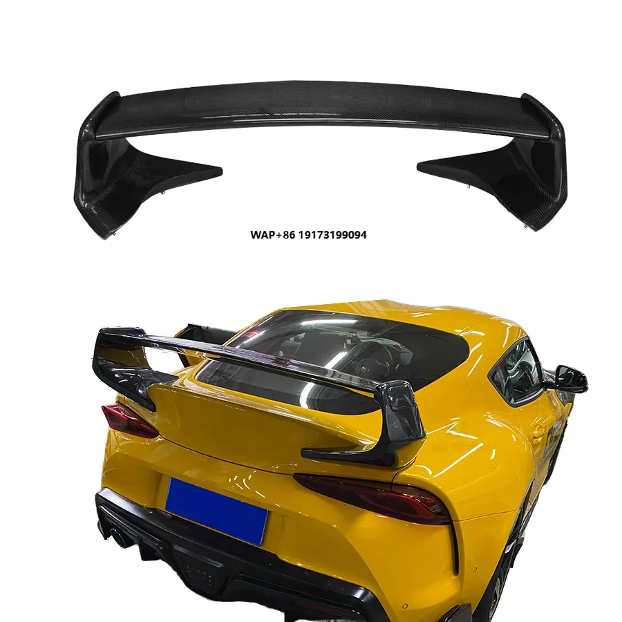 

AG Style Carbon Fiber Rear Wing for Supra GR A90 MK5 2019-2022 Ducktail Deck Rear Spoiler Trunk Body Kit Car Auto Parts