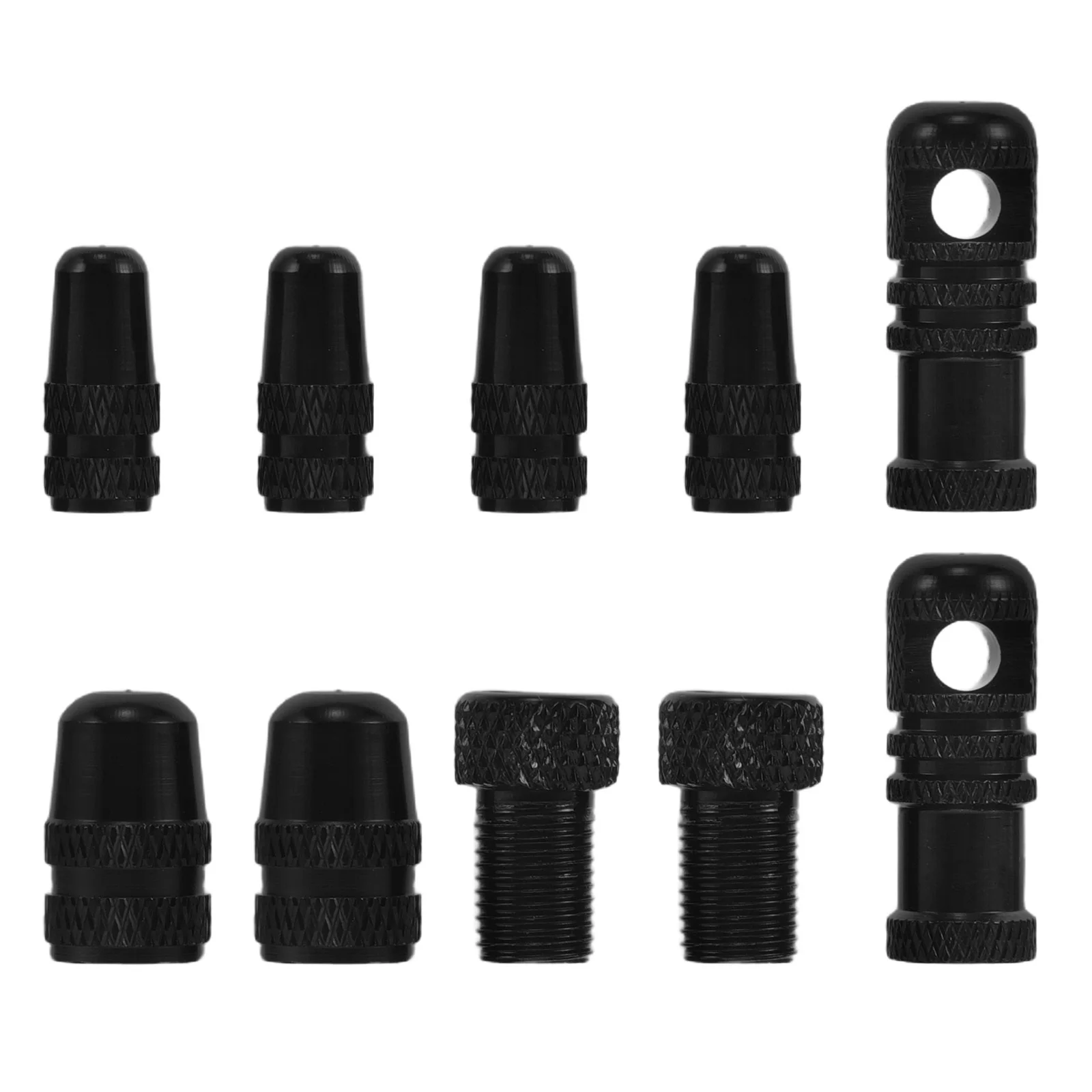 

1Set Bicycle Valve Stem Caps Aluminum Alloy Lightweight Bike Valve Adapters Protective Tire Stem Covers Compatible with Multiple