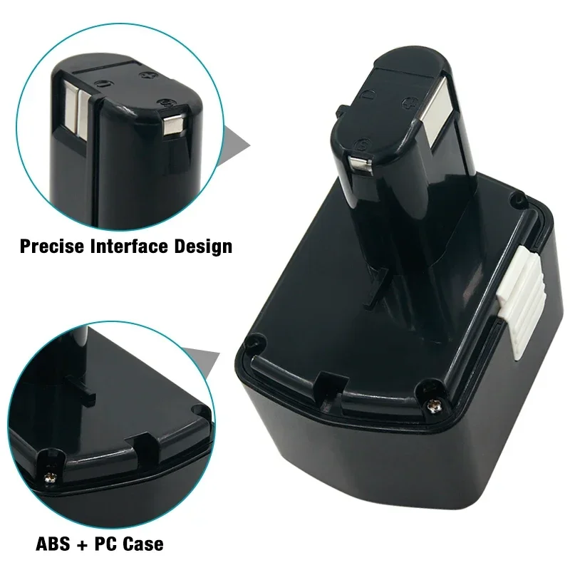 For Newest 14.4V 4800/6800mAh Replaceable Power Tool Battery for Hitachi BCL1430 CJ14DL DH14DL EBL1430 BCL1430 BCL1415 NI-CD Bat