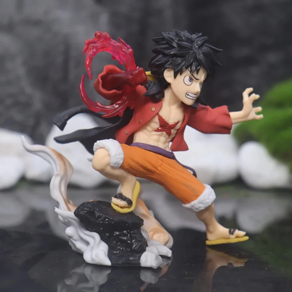 Figura de Anime de la serie Battle Island of Ghosts, 10cm, Ryou, modelo de juguete de 9,5cm, regalo de adorno de escritorio genial