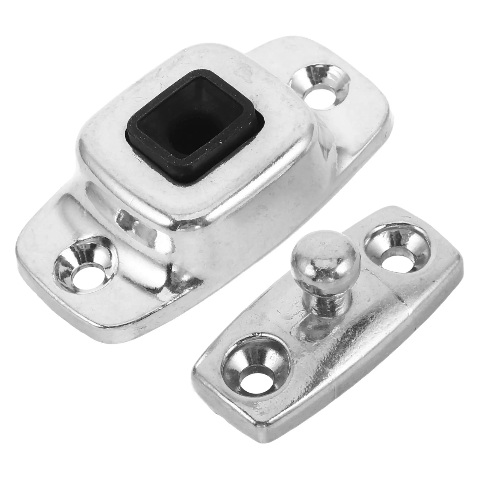 Trailer Plunger Door Holder Heavy Duty Surface Mount Latch Prevents Door Swinging Rv Camper Cargo Trailer Stopper
