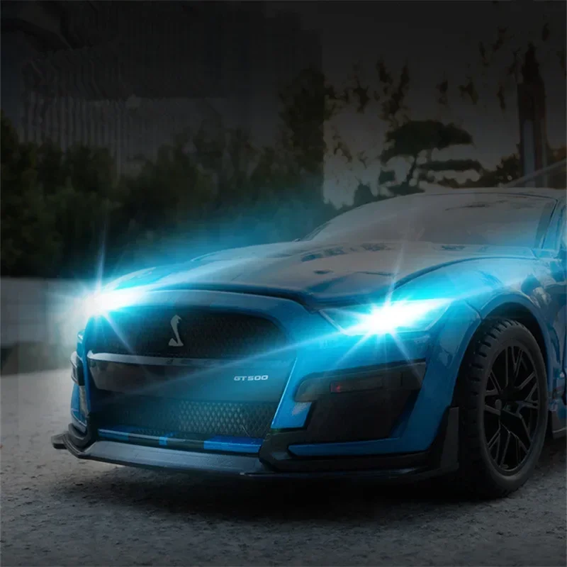 1:18 Alloy Sports Car Model Racing Car Model Sound And Light Toys Gifts Diecast Alloy Car Model Collectible