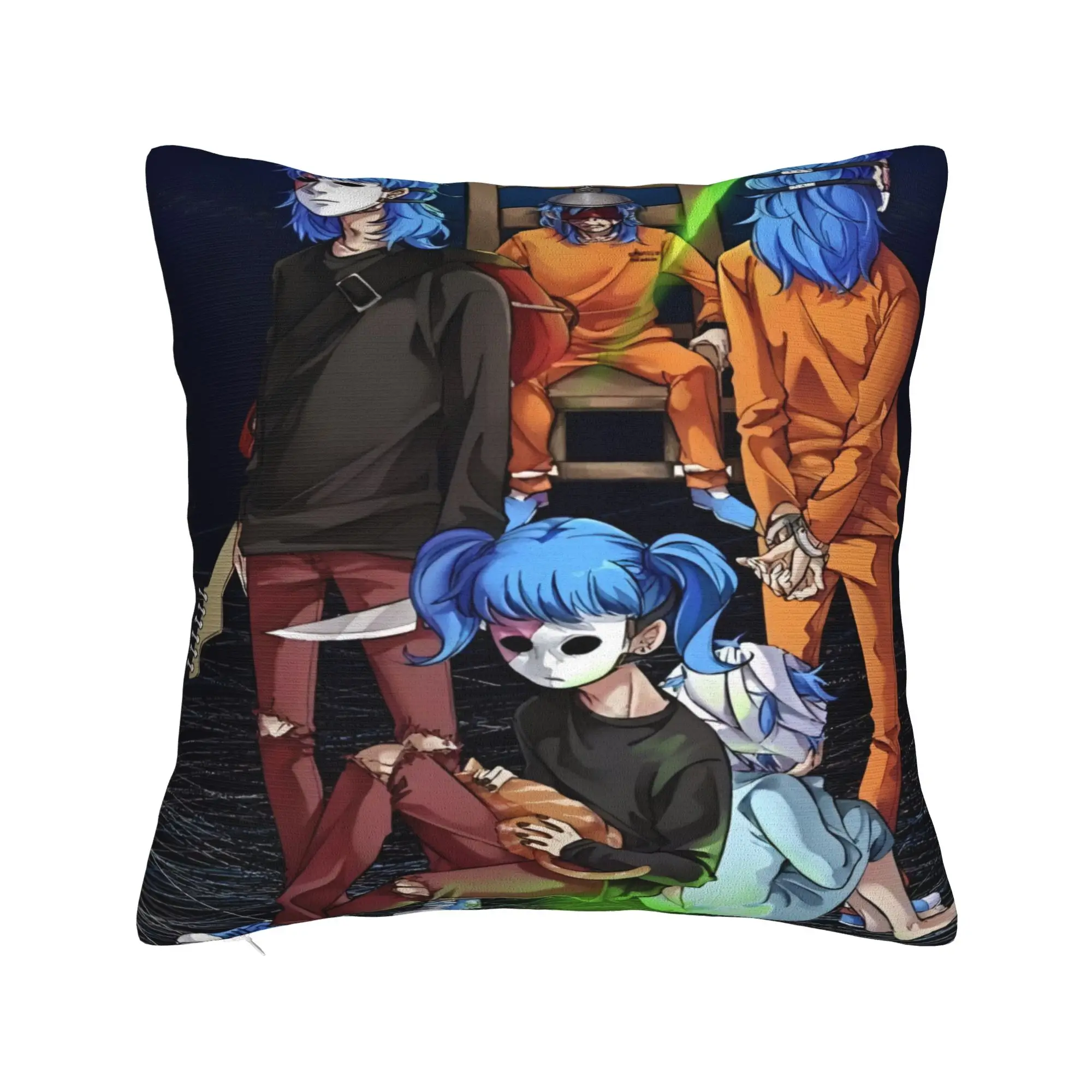 Sally Face Sal Fisher Pillow Cover  Fashion Pillow Case For Living Room Sofa Design Cushion Cover Gift