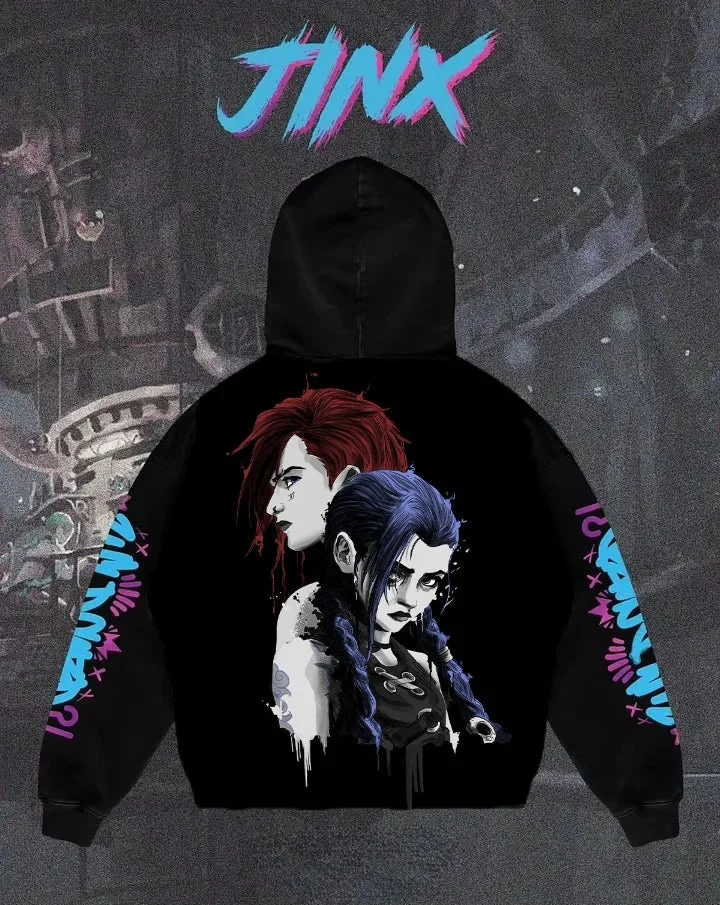 حار بيع وشعبية Jinkesi العصرية الشارع Harajuku نمط المتضخم الكبار والأطفال الخريف والشتاء هوديس