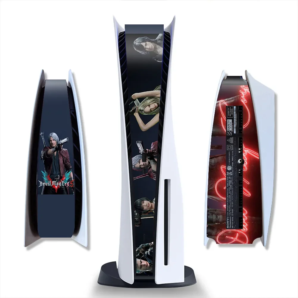 The last of us PS5 Game Console Middle Replacement Decoration Strip Center Skin Sticker Cover For PS5