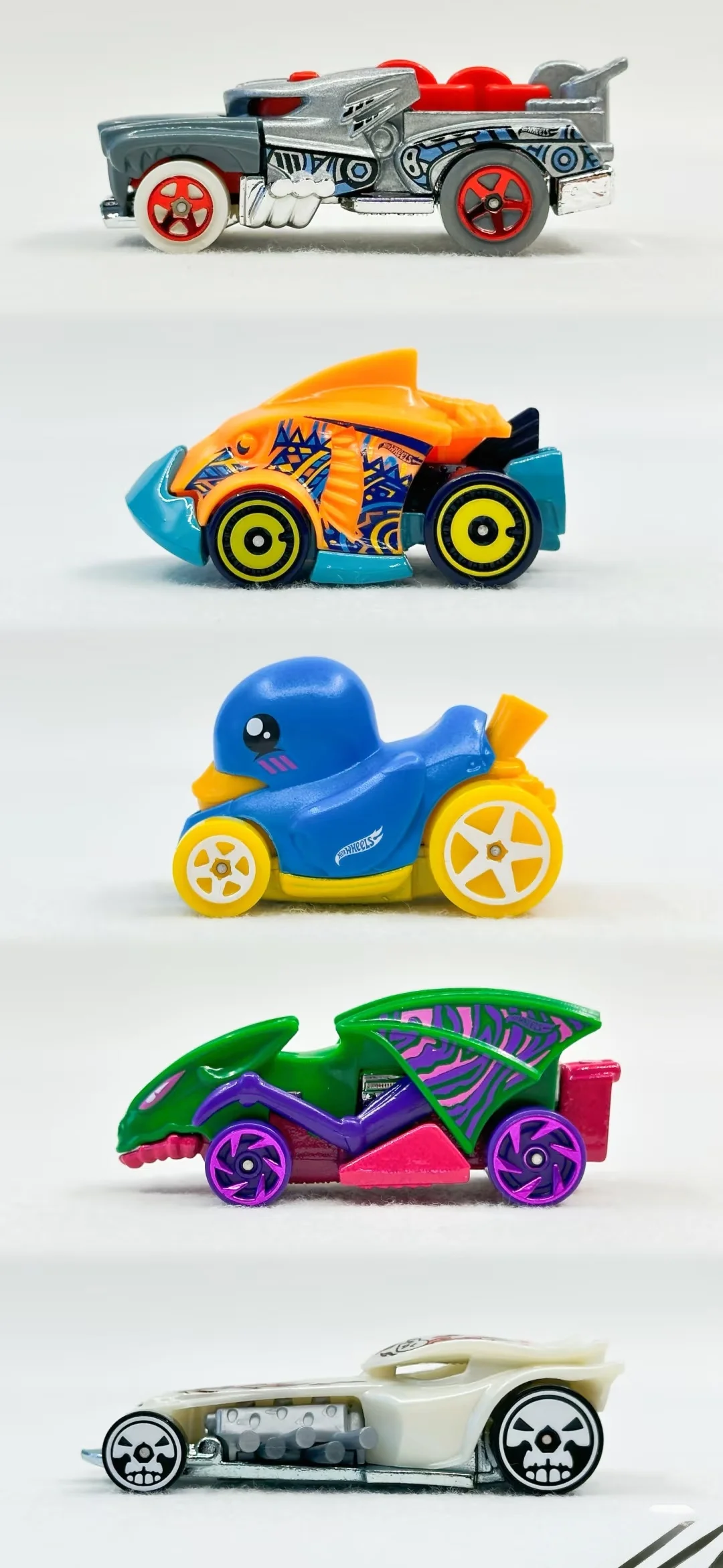 Hotwheels Legering Kleine Lopende Auto Vijf Pack Simulatie Track Modellen Speelgoed Niet-Radio Gecontroleerde Speelvoertuigen voor Kinderen