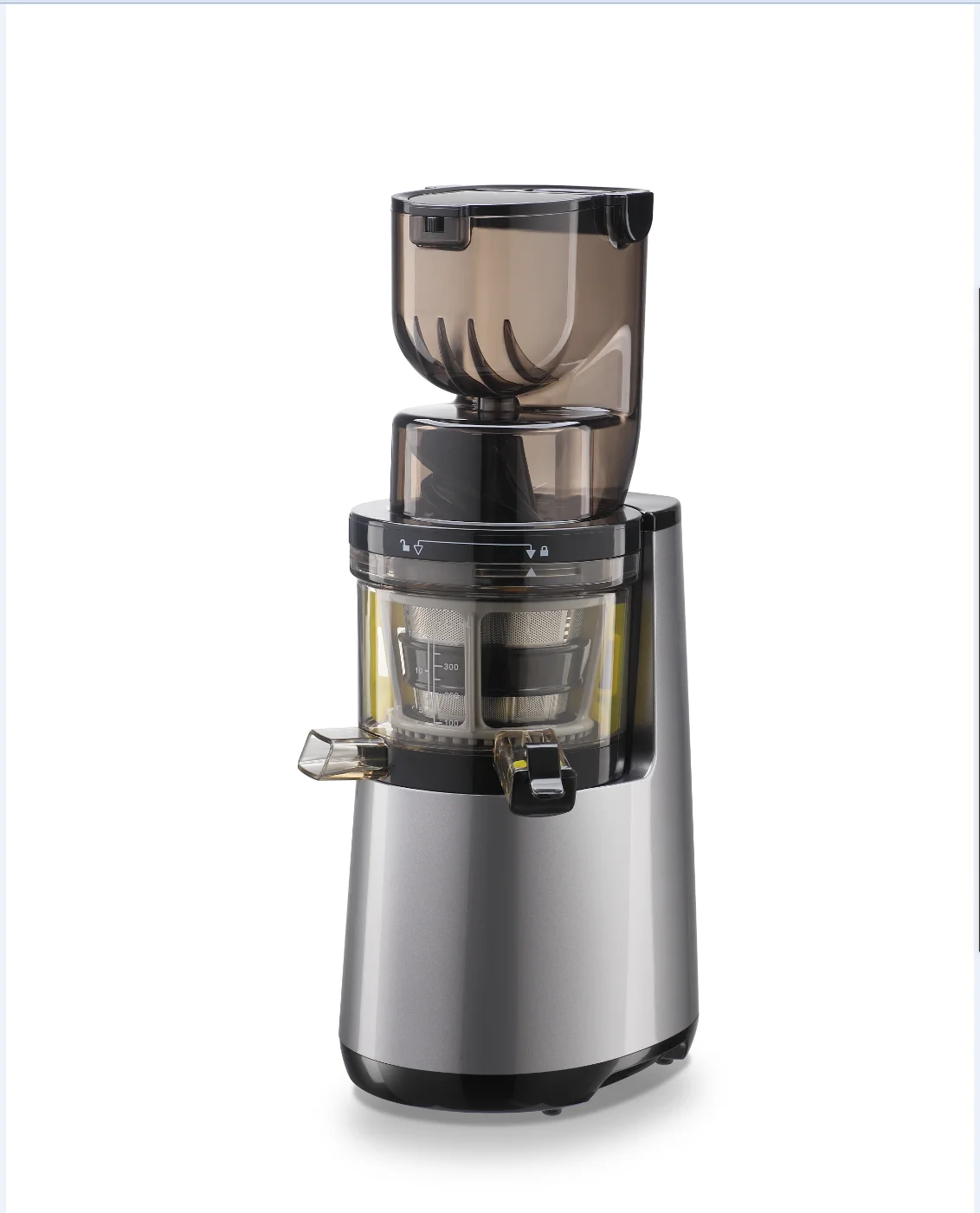 Masticating Juicer Slow Cold Press Juicer With Extra Wide Feed Chute