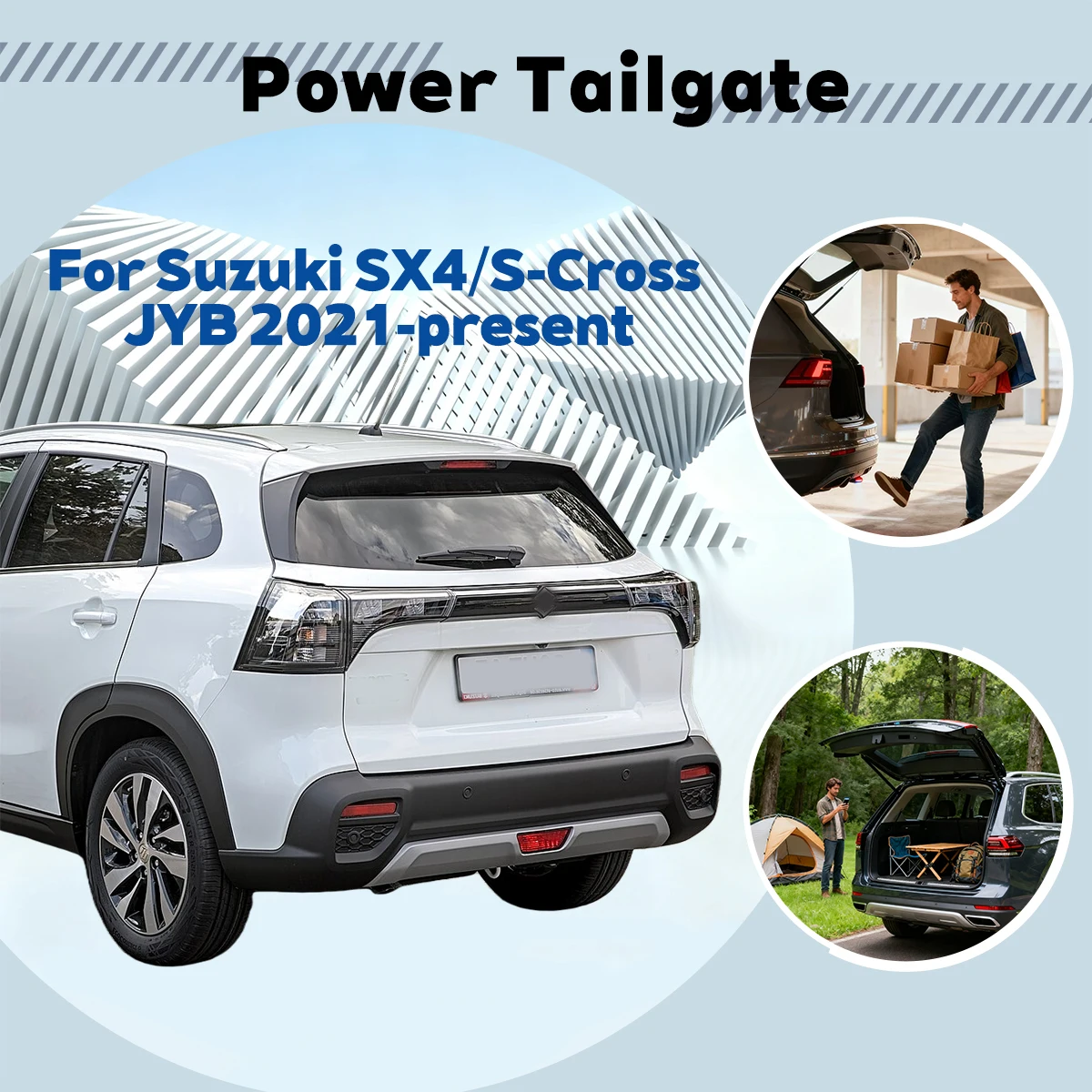 For Suzuki SX4/S-Cross JYB 2021-present Automatic Lifting Electric Tailgate Lock Module Closing System Electric Tailgate