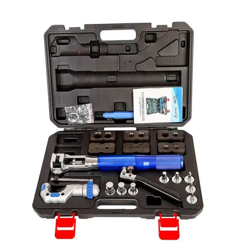 2-in-1 Manual Hydraulic Tube Air Conditioning Copper Pipe Exhaust Expander Expanding Tool