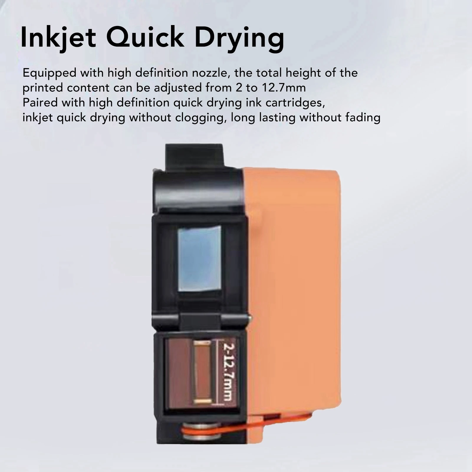 インクジェットプリンター ハンドヘルドインクジェットプリンター LEDタッチスクリーン 4カップ自動ポータブルインクジェット印刷機 LEDインクジェットプリンター