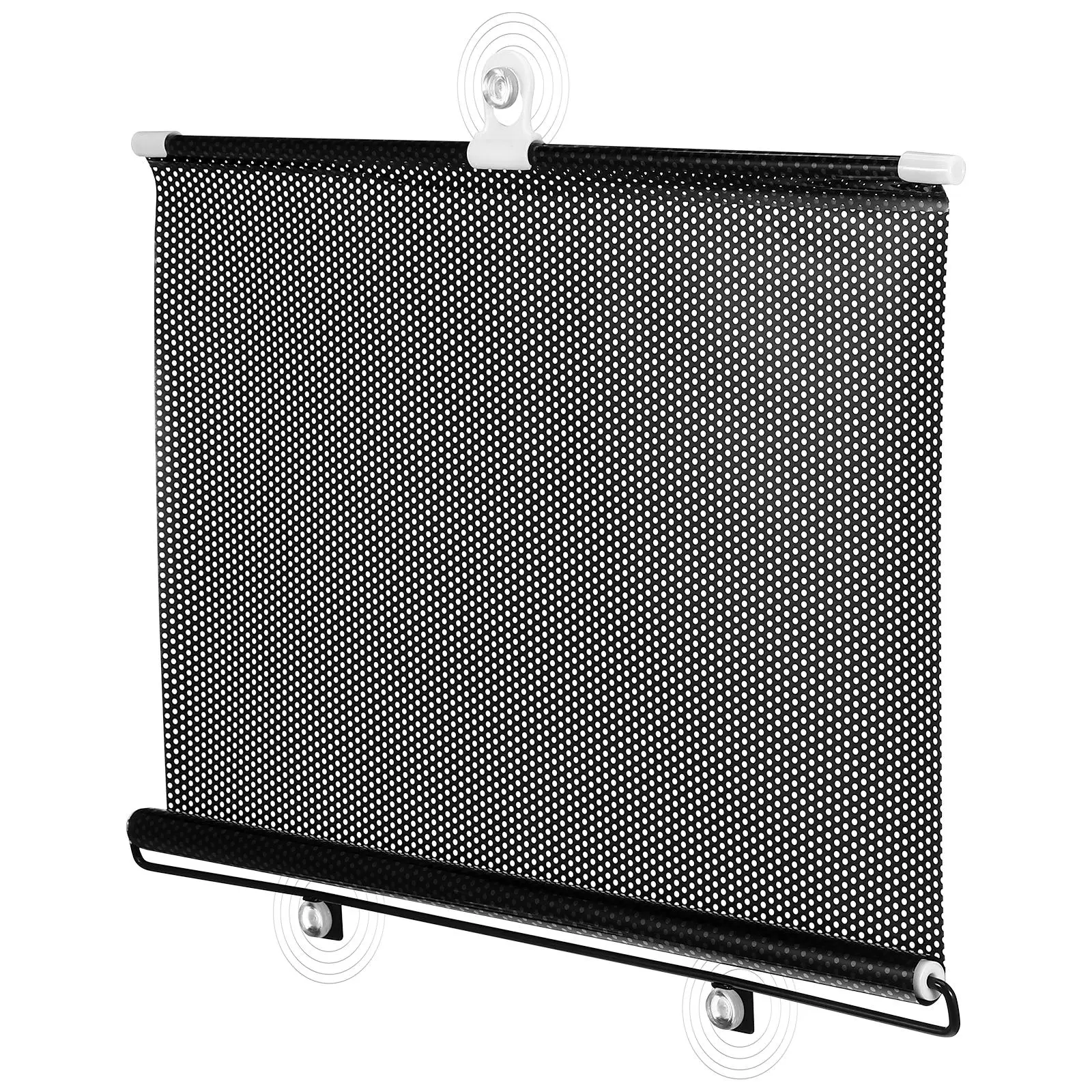 

Suction Cup Sunshade Curtain Blackout Privacy Shade Heavyweight Edge Hem Design Premium Material Portable Folding Blinds