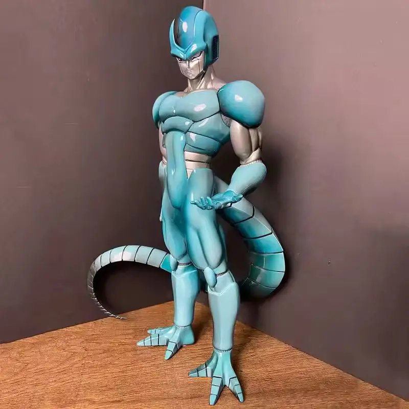 28cm Anime Dragon Ball Z Metal Cooler With Replaceable Head & Hands Movable Pvc Figure Collectible Model Toy Gift - view 6