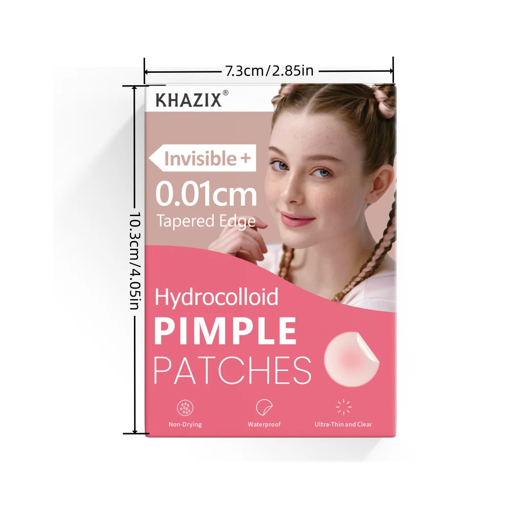 360 قطعة من ملصقات كونسيلر مزدوجة الإملائي على شكل نجمة مستديرة، ملصق حب الشباب مقاوم للماء وجيد التهوية، للاستخدام اليومي للوجه