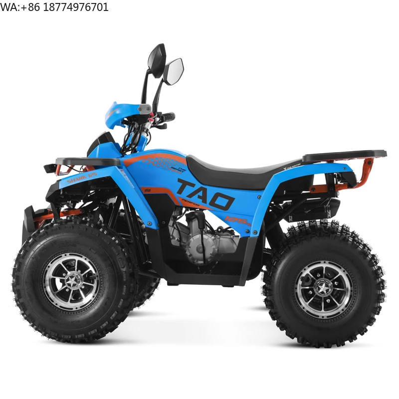 Tao Motor 2024 Nuevo ATV Cuatrimoto de 125cc con Llanta de Aleación y Transmisión por Cadena, ATV Económico para Granja