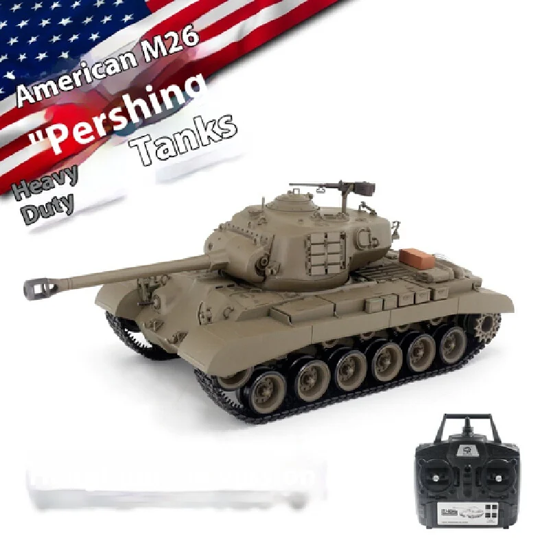 

Henglong 3838-1 большая модель тяжелого боевого танка, детская многофункциональная конкурентоспособная модель танка, игрушечный автомобиль