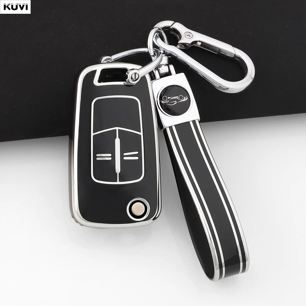 NEW TPU Car Key Case Cover Shell Fob For Vauxhall Opel Astra J Corsa D Vectra C Zafira L778 Insignia Keychain Accessories