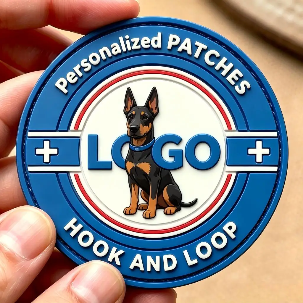 Custom PVC 3D Patch, Fun 2D PVC Patch Rubber Tactical Hook and Loop Patch Backpack Patches, Jeans, Jackets