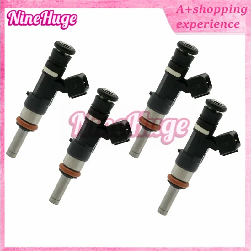 4PCS NEW Fuel Injector Nozzle 0280158036 13647839098 FJ753 for BMW E60 E61 E63 E64