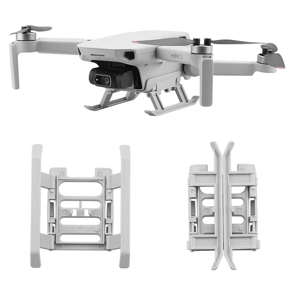 BRDRC Landing Gear for DJI Mini 4K/Mini 2/Mavic Mini/SE Height Extended Leg Protector Quick Release Feet Drone Accessories