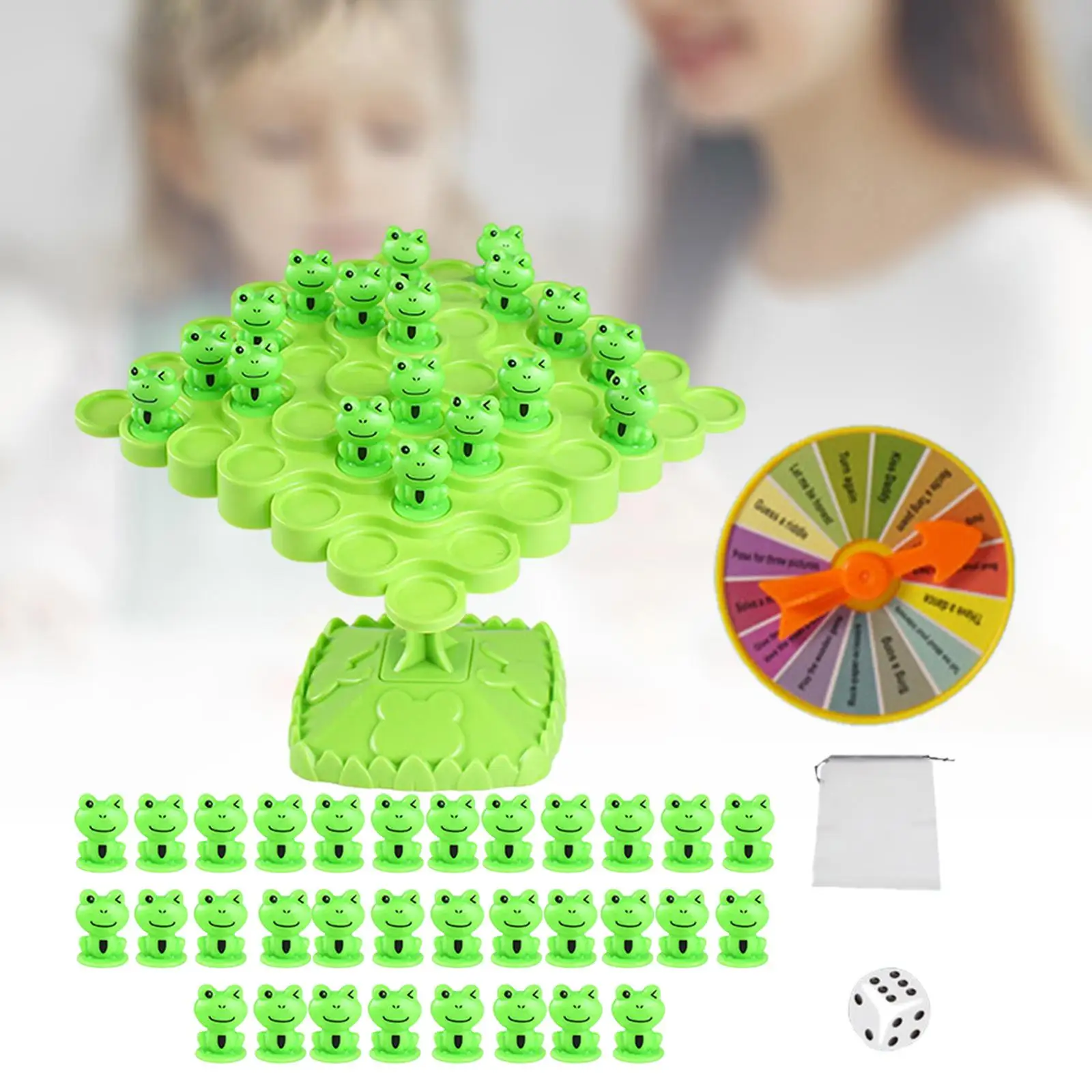 Balanced Tree Board Game Puzzle Counting Toy Hand Eye Coordination for Parents and Children for Birthday Gifts Christmas Gift