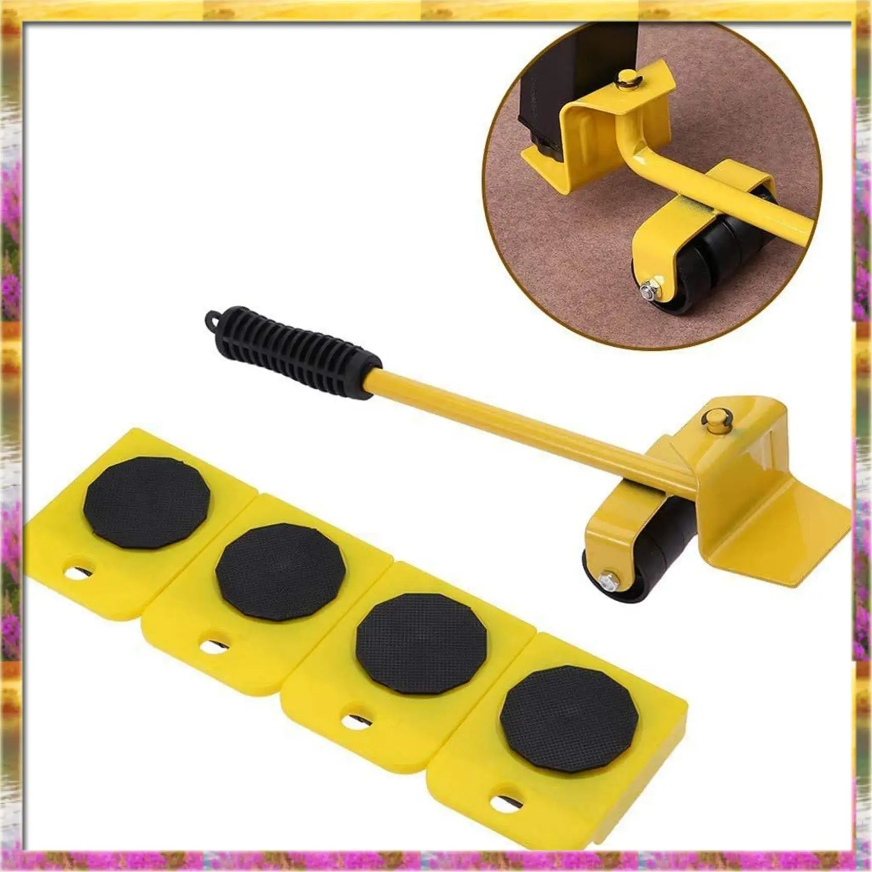 Must Have Furniture Sliding Tool Kit, Furniture Mover, Household Appliance Roller, Furniture Lifter