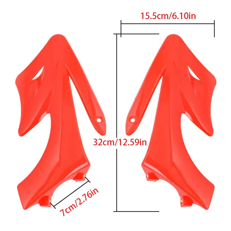 Kit Carrozzeria Completo in Plastica per Mini Moto da Cross Apollo 49cc 2 Tempi, Set Carene da Corsa con Serbatoio, Sella e Parafango, Ricambio per Pit Bike