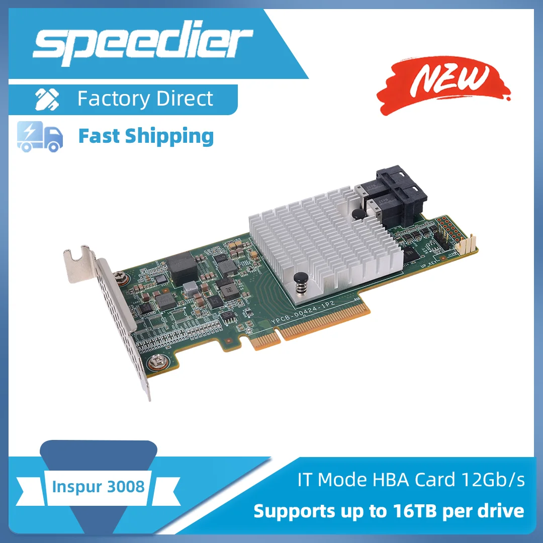 For Ultrafine AOC-S3008L-L8i Wave 3008 Pass-through Card IT 2308 Pass-through Card Sas Card 12GB Array