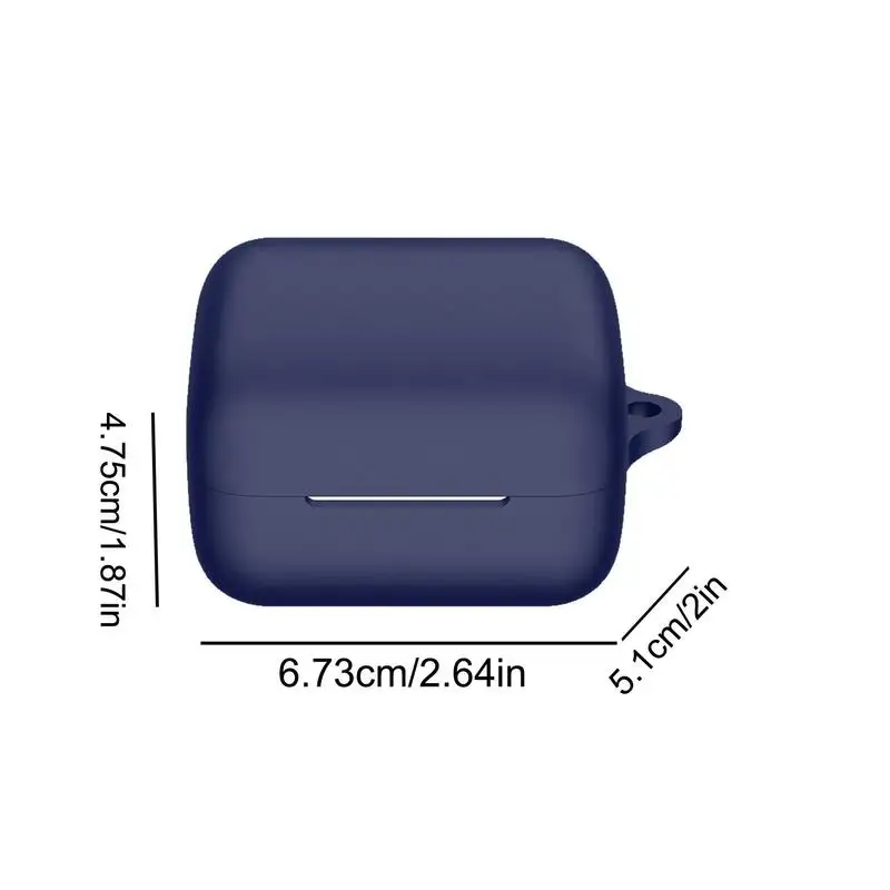 เคสป้องกันหูฟังเหมาะสําหรับ Sony INZONE Buds ฝาครอบซิลิโคนกันกระแทกที่อยู่อาศัยล้างทําความสะอาดได้ป้องกันฝุ่นแขนกรอบ