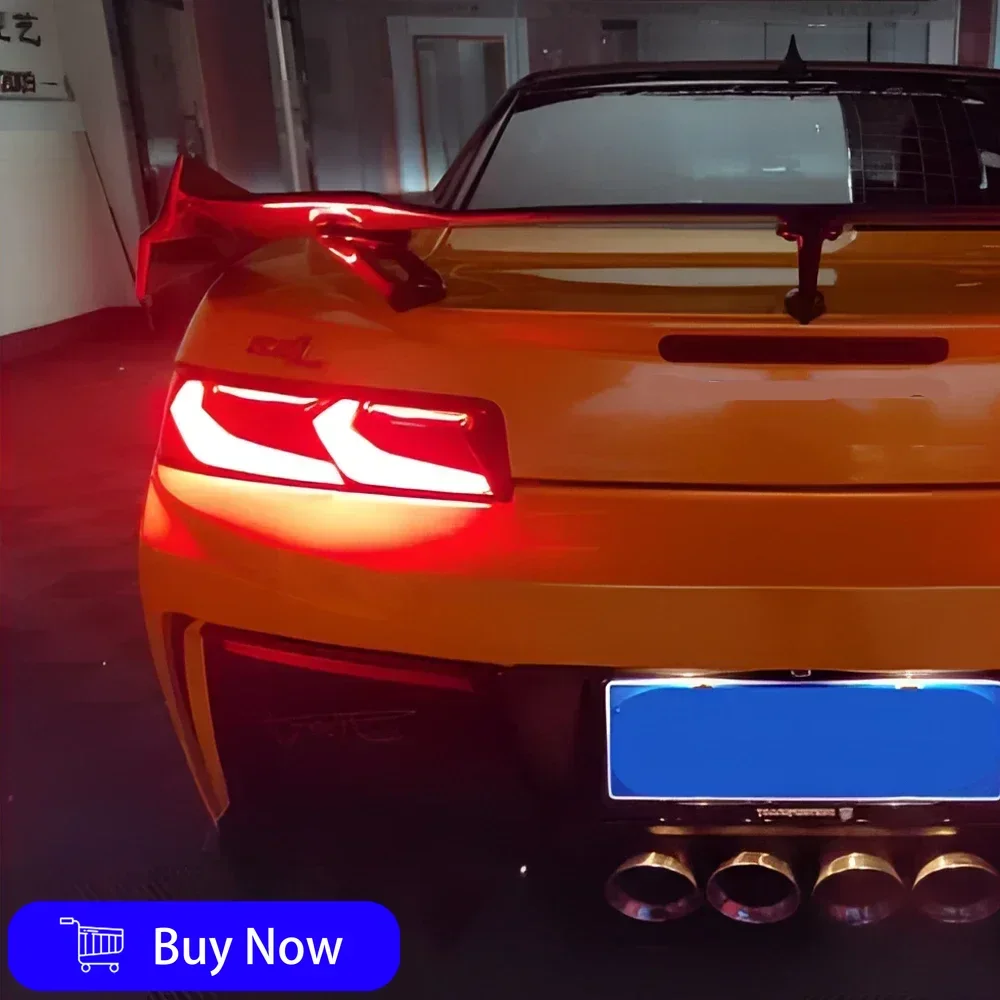For Chevrolet Camaro 2014-2020 Car Taillights Assembly Auto Rear Back Lamps Upgrade LED Highlight Blink Tail Lamps Accessories