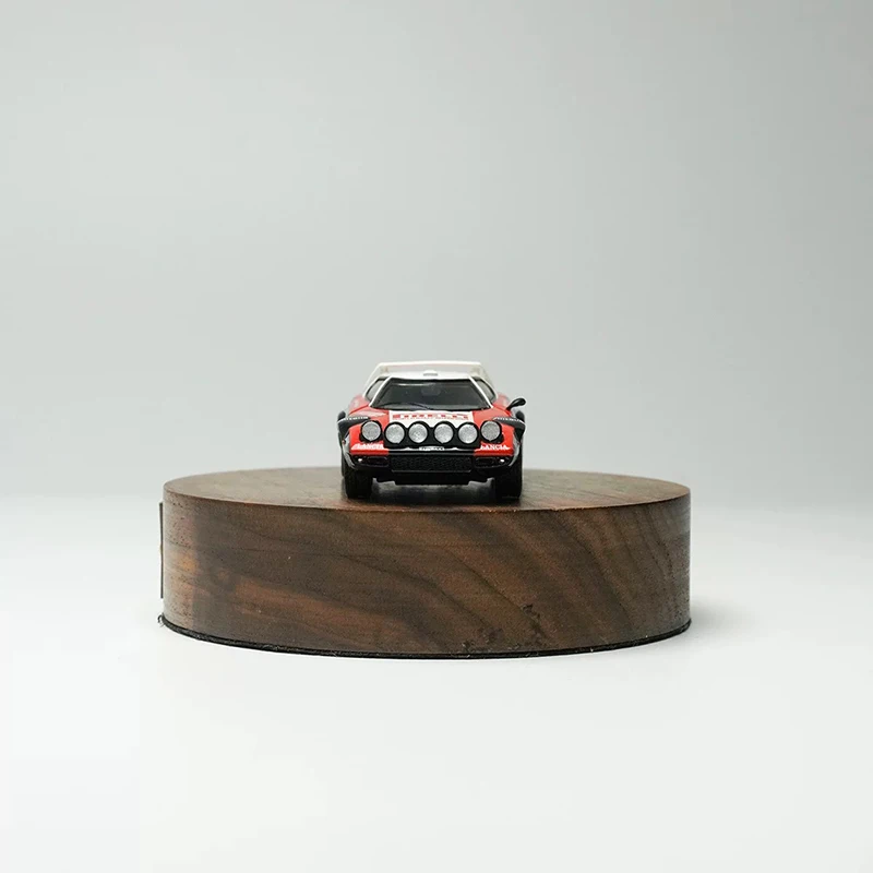 Minigt 1/64 Scale #1084 Lancia Stratos HF Alloy Simulation Car Model Static Collection Decorated Holiday Toys Souvenir Gift