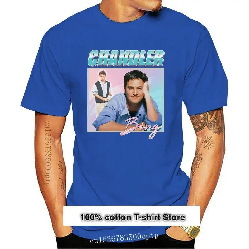 Camiseta Unisex de los 90 para hombres y mujeres, camisa de Hiphop, nuevo amigo Chandler Bing, regalo, 2021, 2339