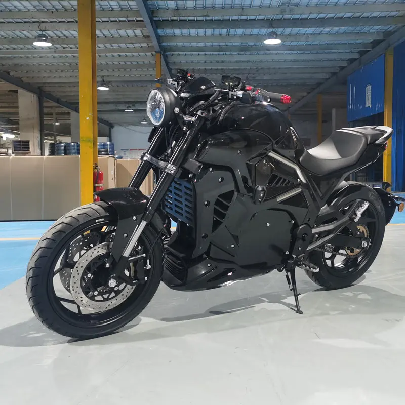 XDSS Rocker Arm 4000W Chain Electric Motorbike Adult 72V 130km/h Racing High-speed Electric Motorcycle