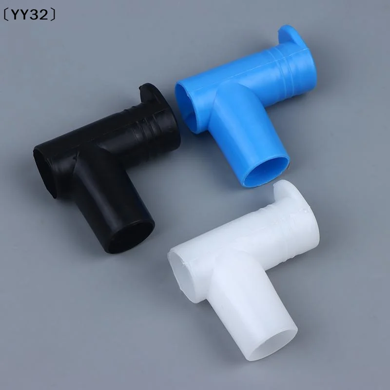 Right-Angle Connection Double-Pass Connector Clothes Drying Rack Parts Floor-Standing Universal Clothes Drying Rack Plug〔YY32〕
