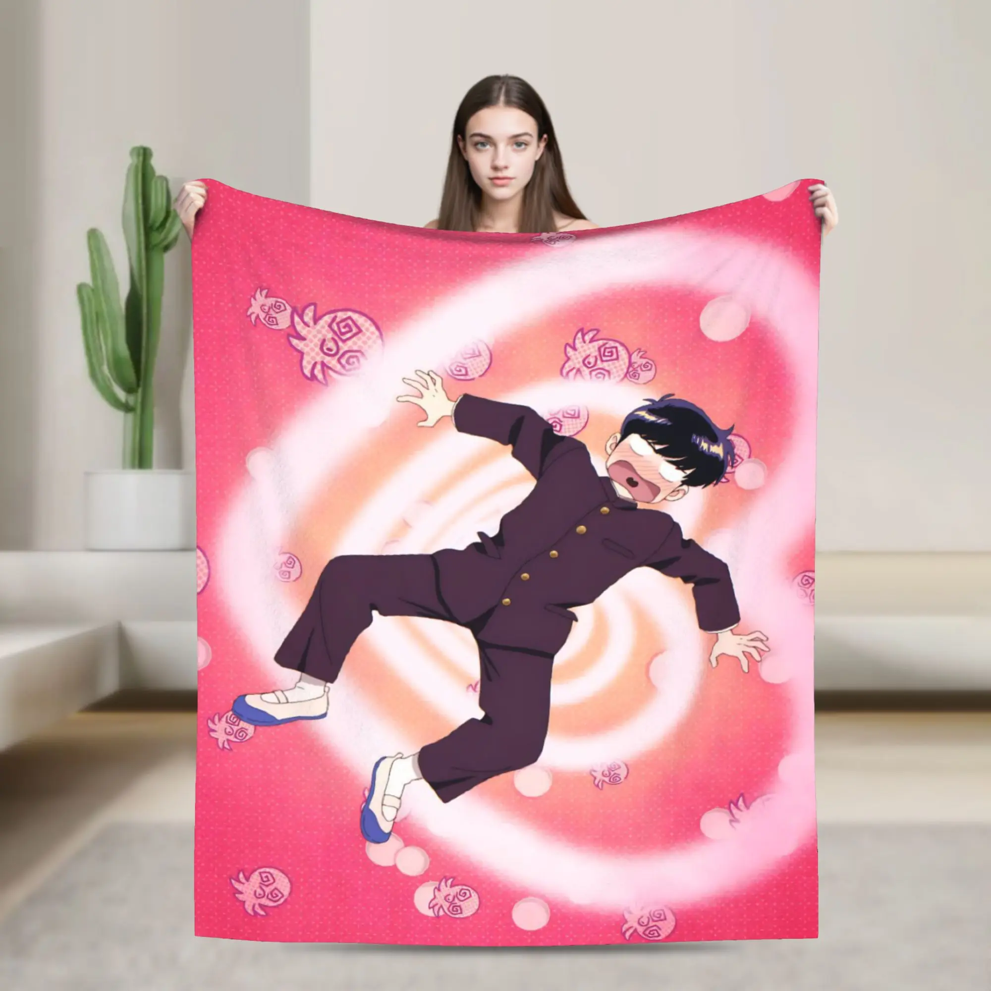 Love Go For It Nakamura BL Flannel Blankets  Funny Throw Blanket for  Sofa Bedding Lounge 200x150cm Bedspread
